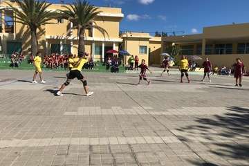 Jornada de convivencia deportiva en El Goro (Foto TA)